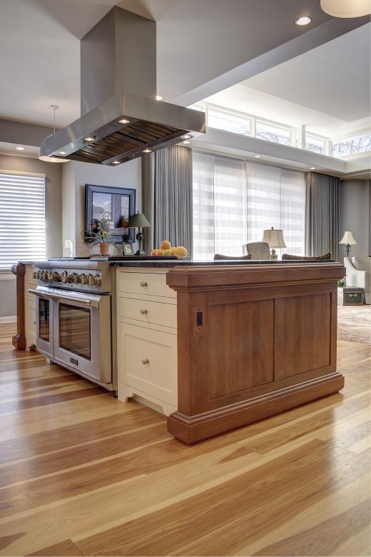 Architectural photo of residential cabinetry.
