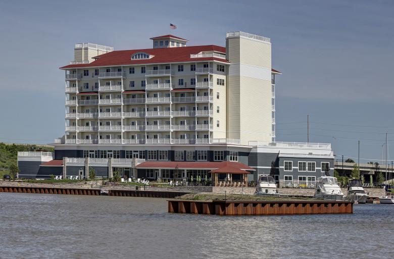 Architecural Exterior of a hotel project