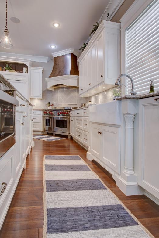 Architectural photo of residential cabinetry.