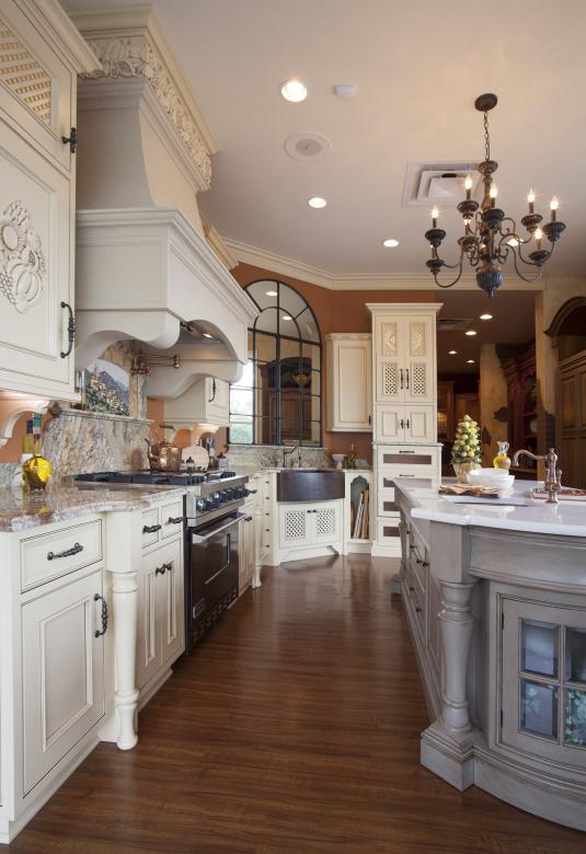 Architectural photo of residential cabinetry.