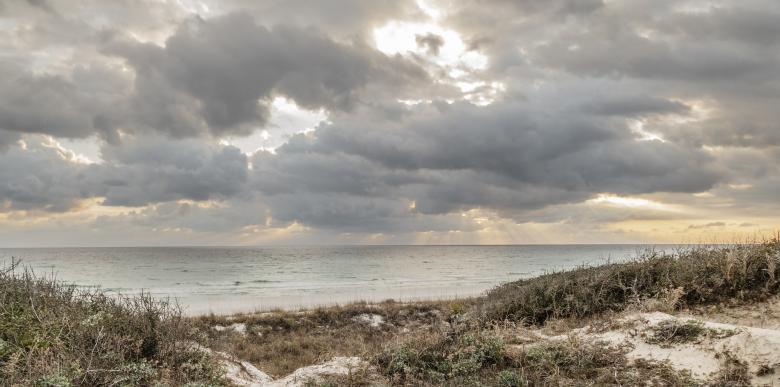 Photo Title - Cloudy At The Beach