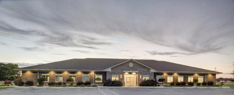 Architectural Photo of an medical office building