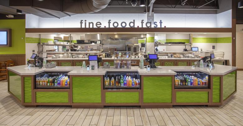 Architecural Photo of a Food Service Interior