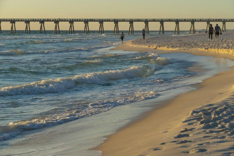 Photo Title - Sunrise At Panama City Beach