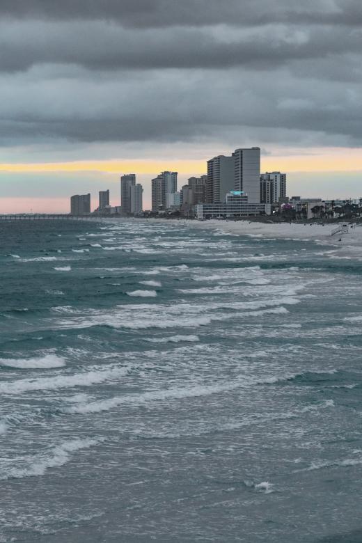 Photo Title - Suset At Panama City Beach